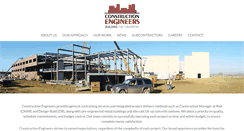 Desktop Screenshot of constructionengineers.com